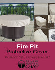 50x30 Rectangle Fire Pit/Table/Ottoman Cover CP933