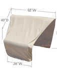 Modular Wedge Right End (Left Facing) Cover CP406-R